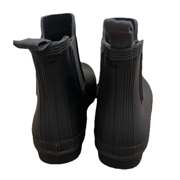 Hunter Women's Original Chelsea Waterproof Rubber Ankle Rain Boot (Navy) - US 8 - Picture 5 of 6